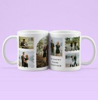 Tap to view Anniversary Ten Photo Personalised Mug