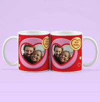 Tap to view Swizzels Love Hearts Best Hubby Photo Mug