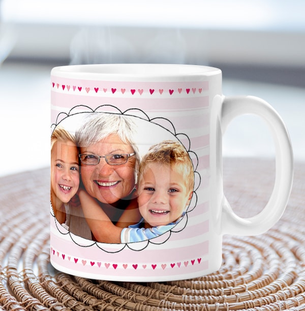 Special Grandma Barley Bear Photo Mug