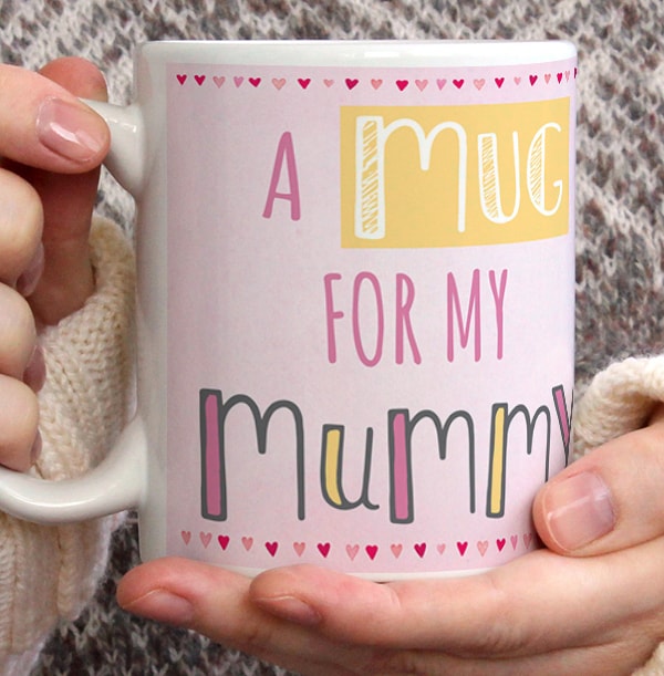Mummy Barley Bear Personalised Mug