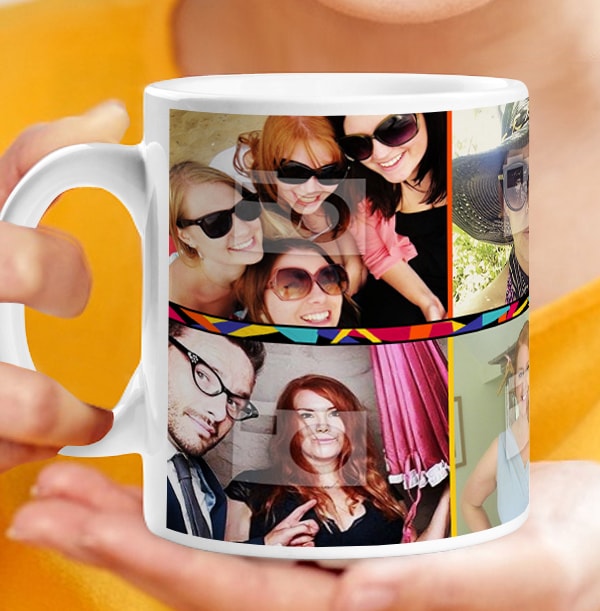 30th Birthday Multi Photo Mug