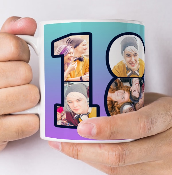 18 Offical Adult Male Photo Mug