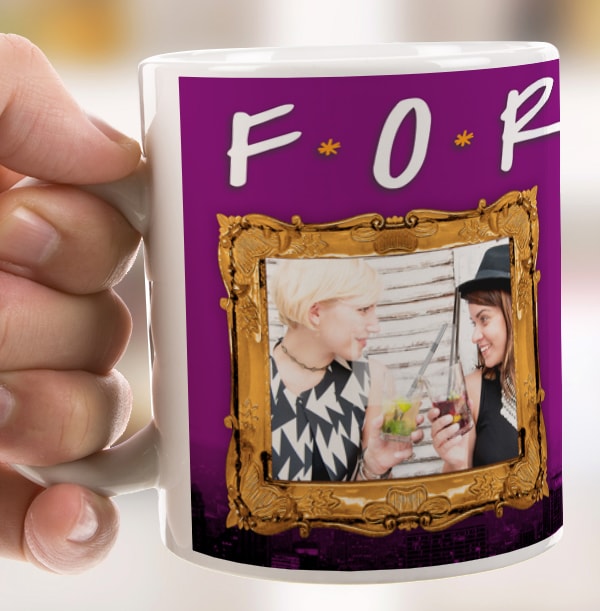 40 Friends Spoof Photo Mug