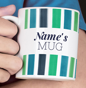 Name's Personalised Mug With Design
