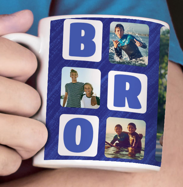 Bro Photo Upload Mug