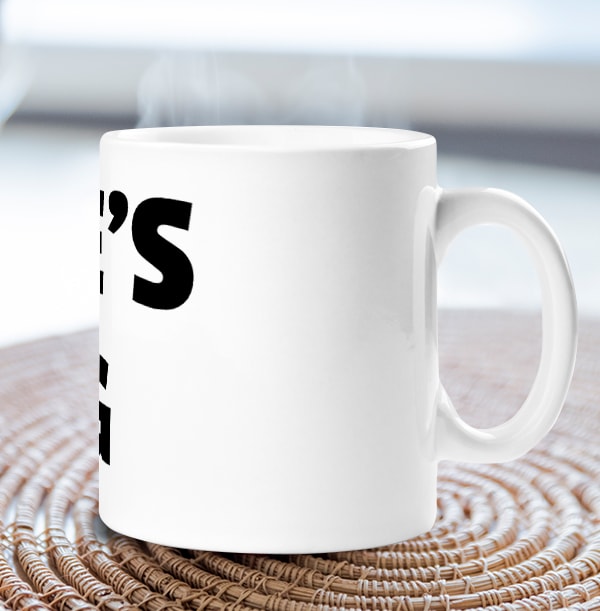 Personalised Name Mug - White