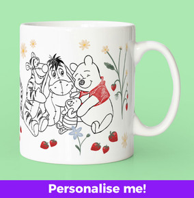 Personalised Name Winnie The Pooh Mug