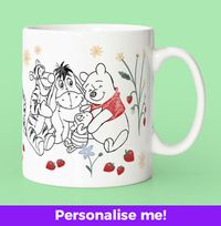 Tap to view Personalised Name Winnie The Pooh Mug
