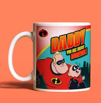 Tap to view Incredibles Daddy Photo Upload Mug