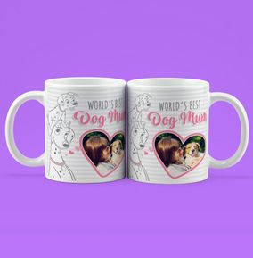 Photo of 101 Dalmatians Best Dog Mum Photo Mug