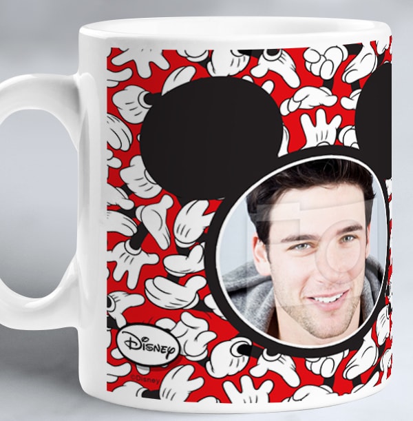 Mickey Mouse Ears Red Mug