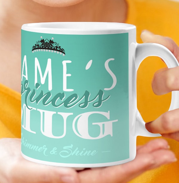 Disney Princess Mug - Personalised Princess Ariel