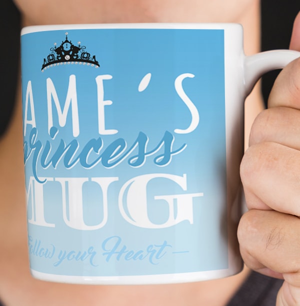 Personalised Cinderella Mug 