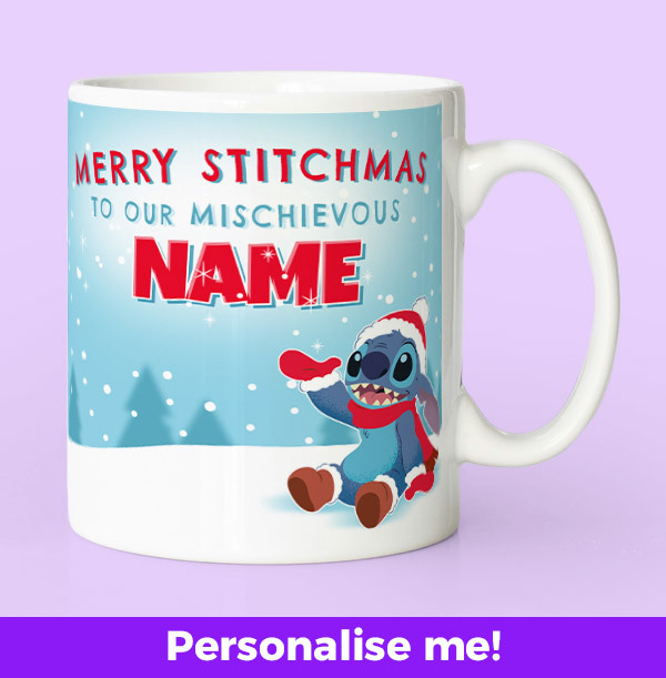 Personalised Christmas Stitch Mug