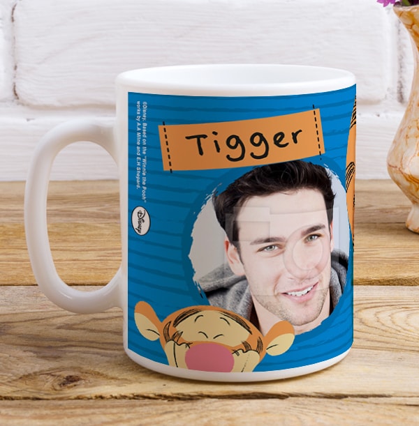 Tigger Photo Upload Mug