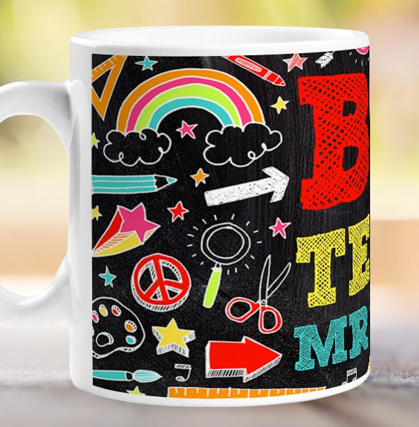 Best Teacher Personalised Mug