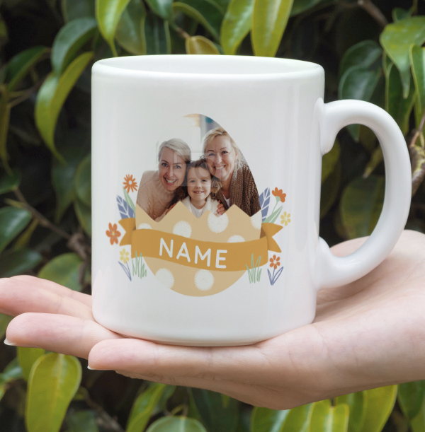 Happy Spring Personalised Photo Mug