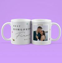 Tap to view Best Fiancée Engagement Photo Personalised Mug