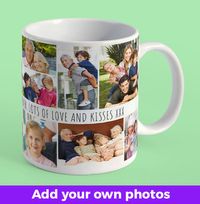 Tap to view Bestest Grandparents Photo Collage Mug