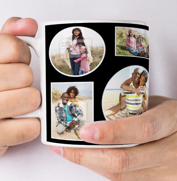 9 Multi Photo Upload Personalised Mug - Essentials