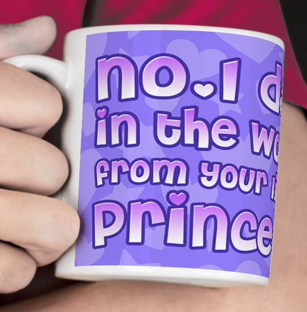 Little Dudes Princess PU Mug