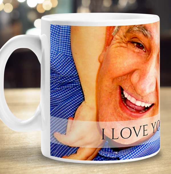 Personalised Full Photo Upload Grandad Mug