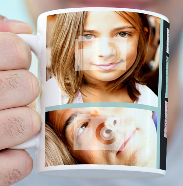 Personalised Mug - Photo Upload Hug Dad