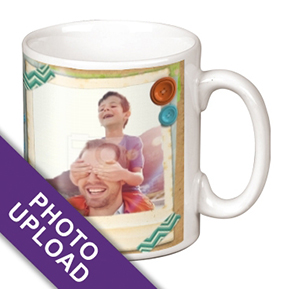 Personalised Mug - Photo Upload Paper Moon from your Boy