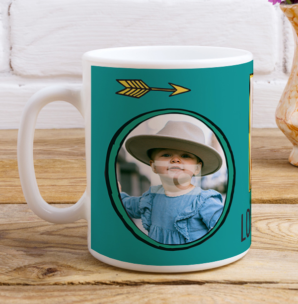 Love You Daddy Multi Photo Mug