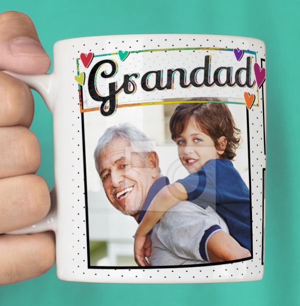 Grandad You're The Best Photo Mug