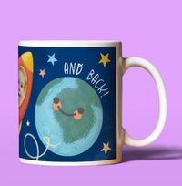 Tap to view Daddy Love You to the Moon and Back Photo Upload Mug