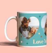Tap to view Love You Daddy Multi Photo Upload Mug