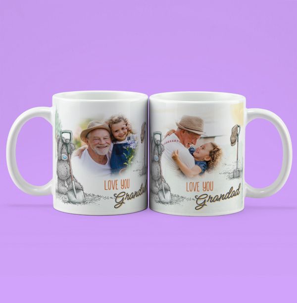 Photo of Me To You Love You Grandad Photo Personalised Mug