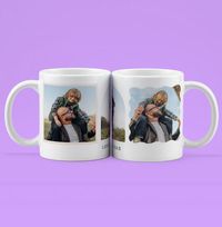 Tap to view Love You Dad Three Photo Personalised Mug
