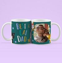 Tap to view Best Cat Dad Photo Mug