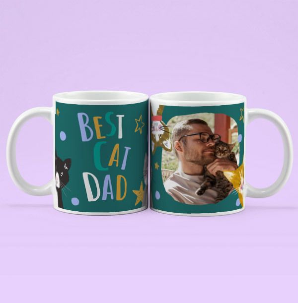 Photo of Best Cat Dad Photo Mug
