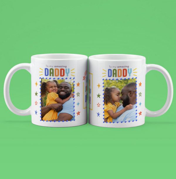 Photo of Amazing Daddy Two Photo Mug