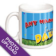 Super Dad Photo Mug