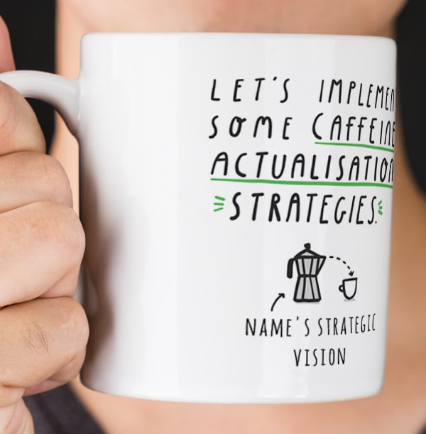 Strategic Vision Personalised Mug