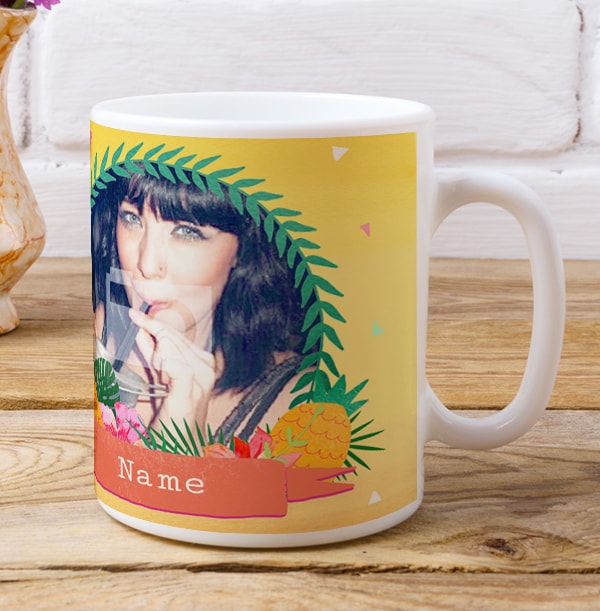Always Be A Flamingo Photo Mug