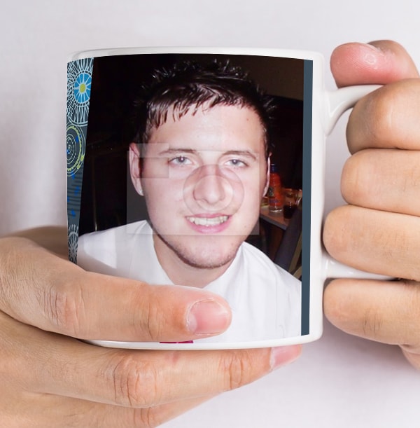 30 Years Loved Male Photo Mug