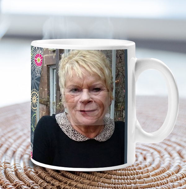 60 Years Loved Female Photo Mug