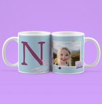 Tap to view Disney Frozen Elsa Initial Photo Upload Mug