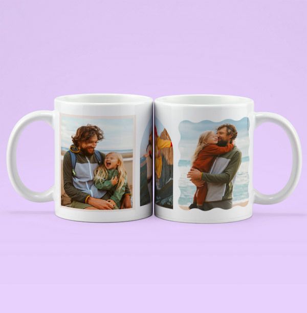 Photo of Three Photo Personalised Mug