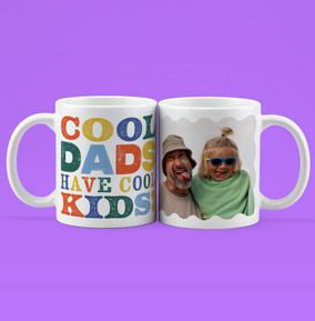 Photo of Cool Dads Have Cool Kids Photo Mug