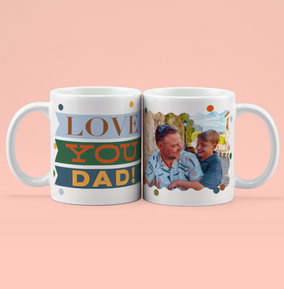 Love You Dad Photo Mug