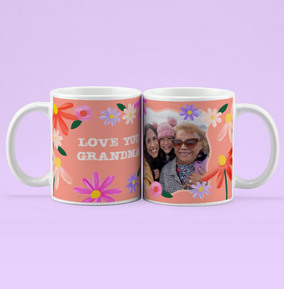 Love You Grandma Photo Mug