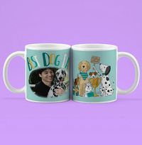 Tap to view Best Dog Dad Photo Mug