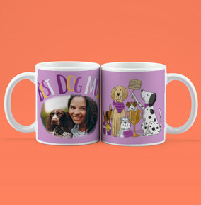Best Dog Mum Photo Mug