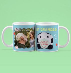 Photo of Greatest Of All Time Grandad Football Swizzels Photo Mug
